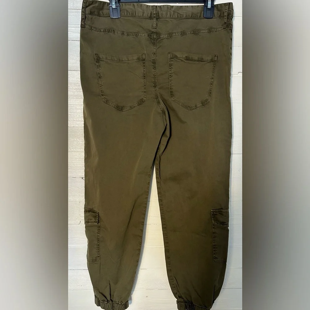 NWT Sanctuary Standard Surplus cargo/hiker joggers. Green, women’s size 30.
